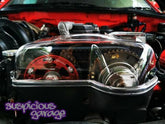 1997-2004 Toyota Supra Aristo 2JZGTE 2JZGE VVTi Clear Cam Timing Belt Cover for JZA80 JZS161